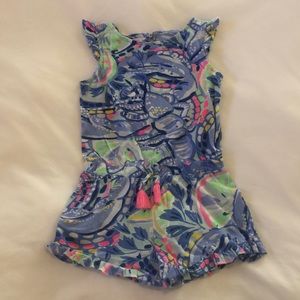 Lilly Pulitzer toddler girl romper